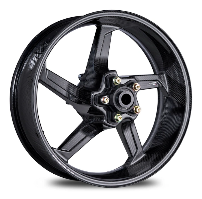 BST STAR-TEK Front & Rear Carbon Fiber Wheels Rims Yamaha YZF R1 R1M - Image 2