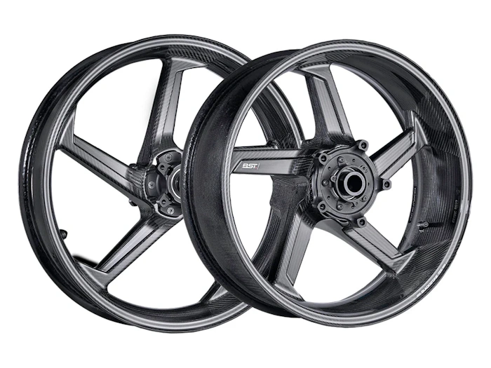 BST STAR-TEK Front & Rear Carbon Fiber Wheels Rims Yamaha YZF R1 R1M