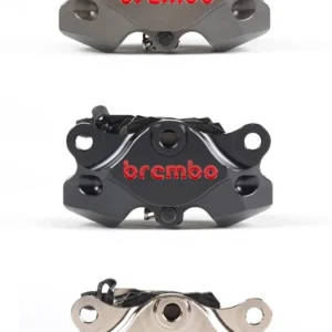 Brembo Rear CNC Caliper P2 34mm with 84mm Axial Mounts (Gray, Silver or Black)